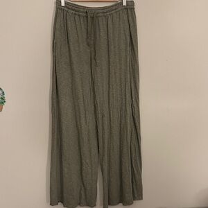Aerie Sage Green Relaxed Pants